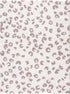 Alfombra Zhen de leopardo con lunares rosas - Liquidación