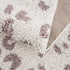 Alfombra Zhen de leopardo con lunares rosas - Liquidación
