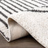 Alfombra de felpa negra con arcoíris de Bauer - Ofertas especiales