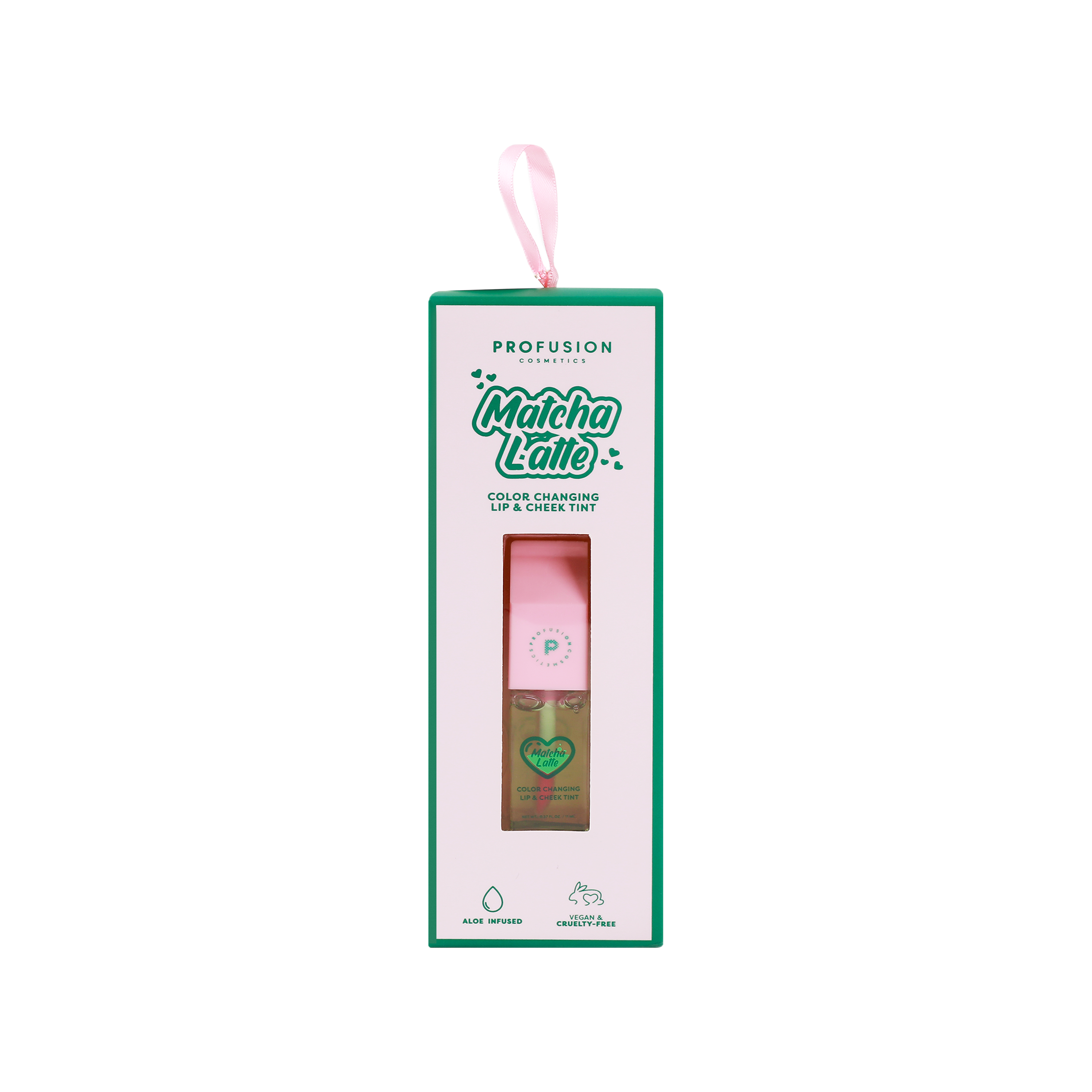 Tinte para labios y mejillas Matcha Latte que cambia de color 