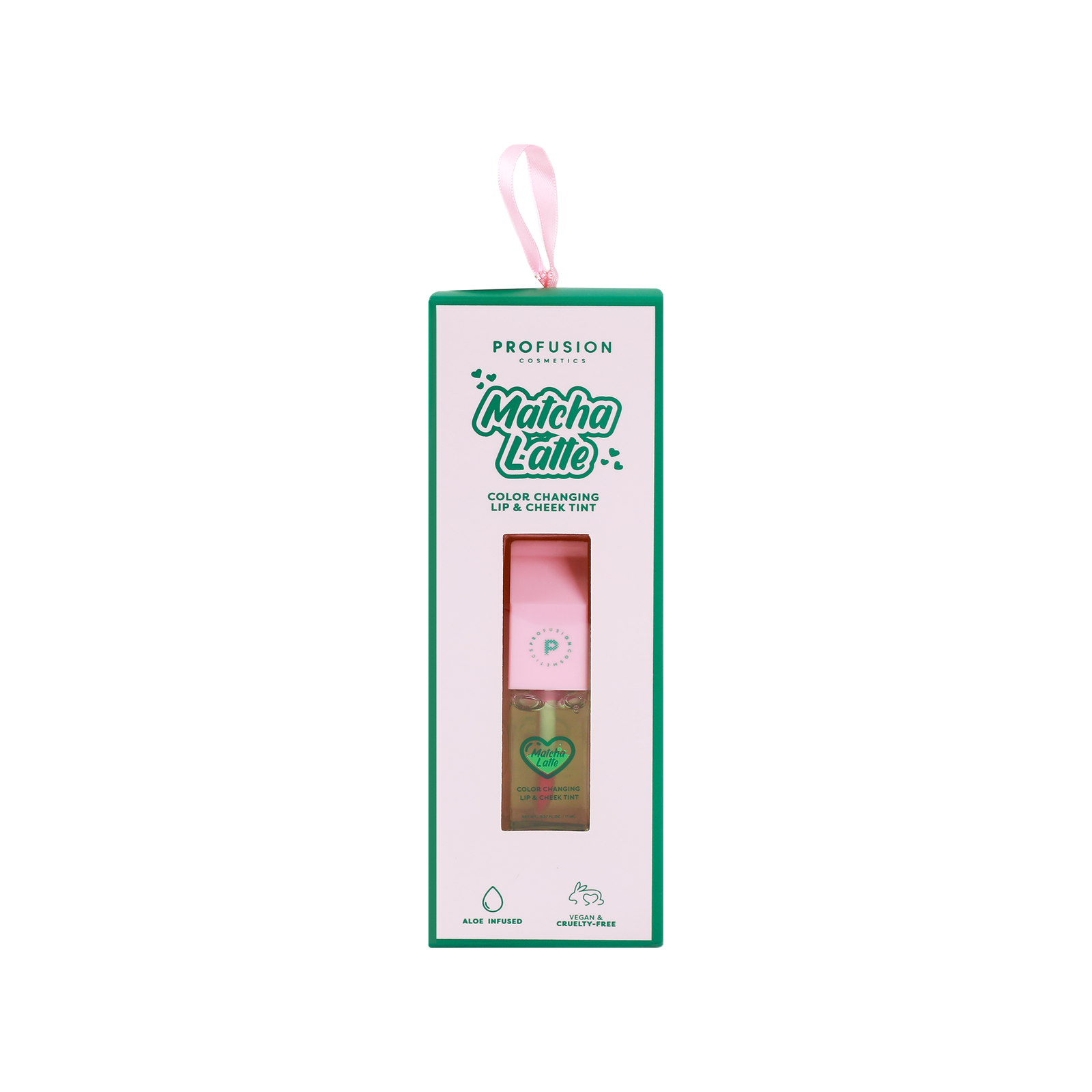 Tinte para labios y mejillas Matcha Latte que cambia de color 