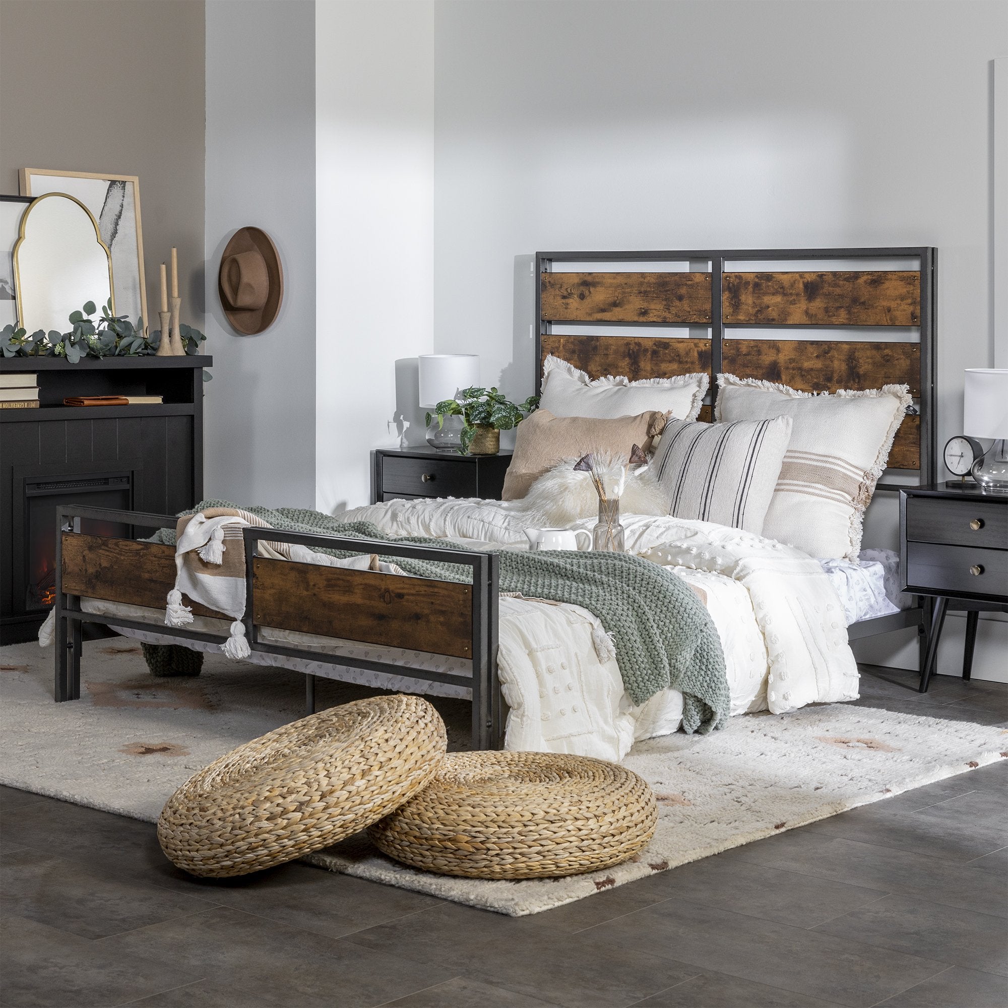 Cama Queen Arcadia