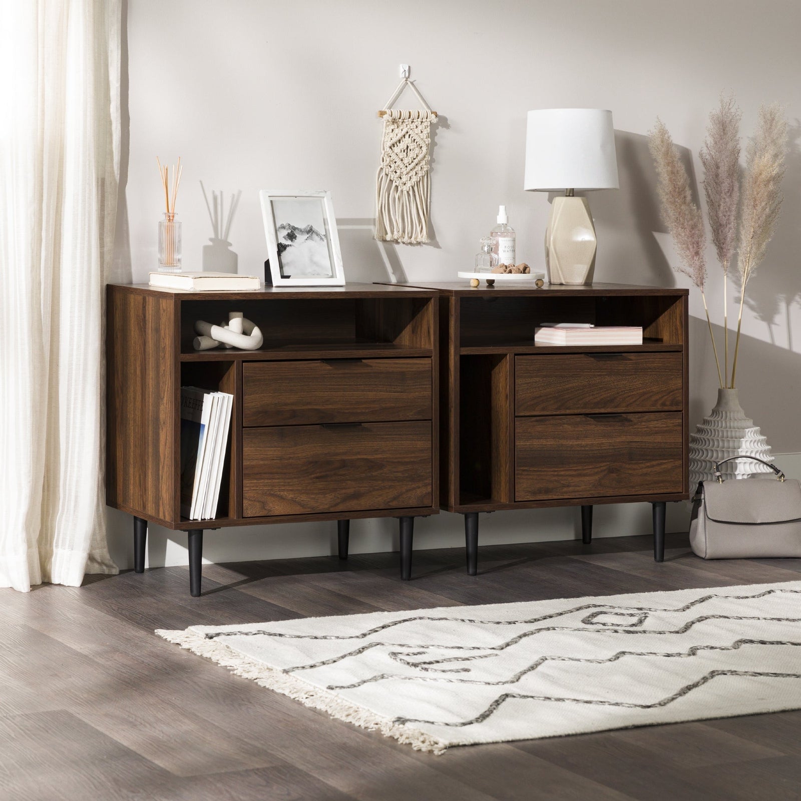 Mesita de noche/mesa auxiliar Lincoln