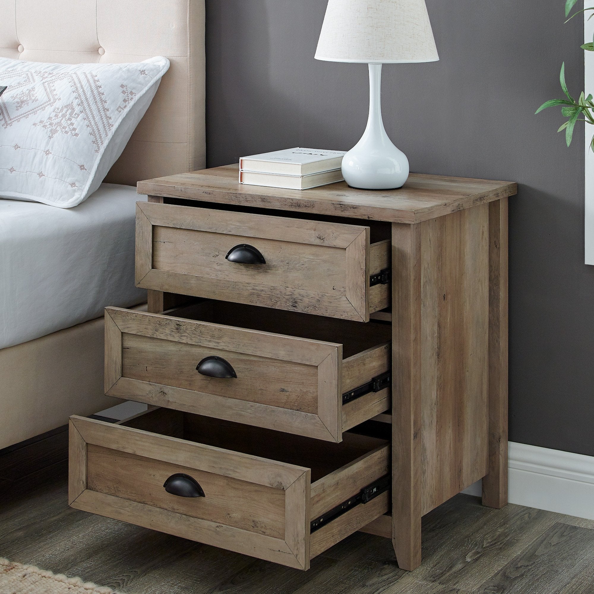 Odette Transitional Farmhouse Collection (Dresser or Nightstand)