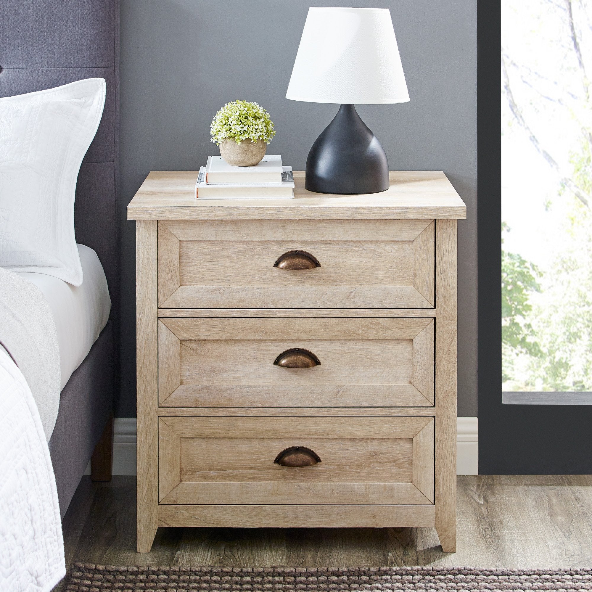 Odette Transitional Farmhouse Collection (Dresser or Nightstand)