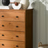 Cómoda de transición de madera maciza Spencer