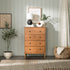 Cómoda de transición de madera maciza Spencer