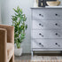 Cómoda de transición de madera maciza Spencer