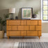 Cómoda moderna de madera maciza Bronx