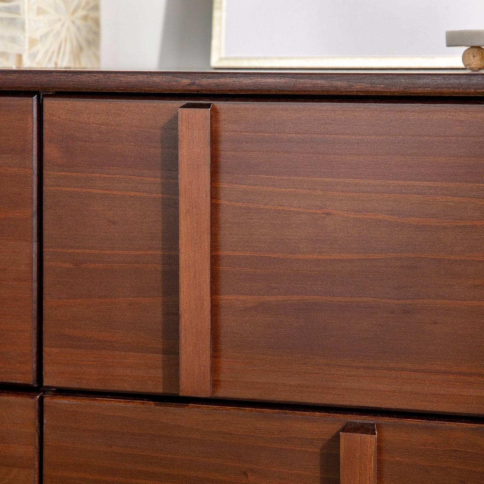 Cómoda moderna de madera maciza Bronx
