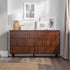 Cómoda moderna de madera maciza Bronx