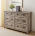 Odette Transitional Farmhouse Collection (Dresser or Nightstand)