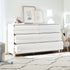 Cómoda Priya de madera maciza con 6 cajones
