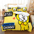 Juego de cama BT21 con funda de edredón y relleno