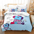Juego de cama BT21 con funda de edredón y relleno