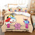 Juego de cama BT21 con funda de edredón y relleno
