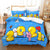 Juego de cama BT21 con funda de edredón y relleno