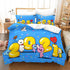 Juego de cama BT21 con funda de edredón y relleno