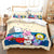 Juego de cama BT21 con funda de edredón y relleno