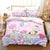 Juego de cama BT21 con funda de edredón y relleno