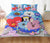 Juego de cama BT21 con funda de edredón y relleno