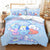 Juego de cama BT21 con funda de edredón y relleno