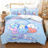 Juego de cama BT21 con funda de edredón y relleno