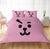 Juego de cama BT21 con funda de edredón y relleno