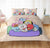 Juego de cama BT21 con funda de edredón y relleno