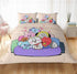Juego de cama BT21 con funda de edredón y relleno