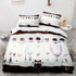 BTS Cosplay 3 Piece Bedding Sets Quilt Cover Without Filler