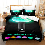 BTS Cosplay 3 Piece Bedding Sets Quilt Cover Without Filler