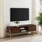 Mueble de TV Betty Modern Glam con dos cajones