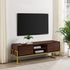 Mueble de TV Betty Modern Glam con dos cajones