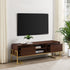 Mueble de TV Betty Modern Glam con dos cajones