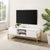 Mueble de TV Betty Modern Glam con dos cajones