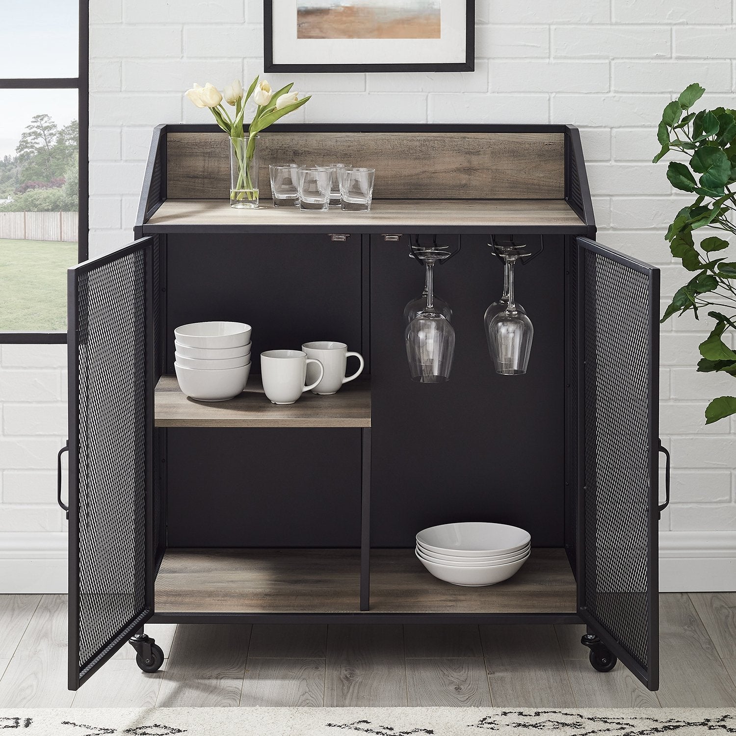 Mueble bar industrial Sona