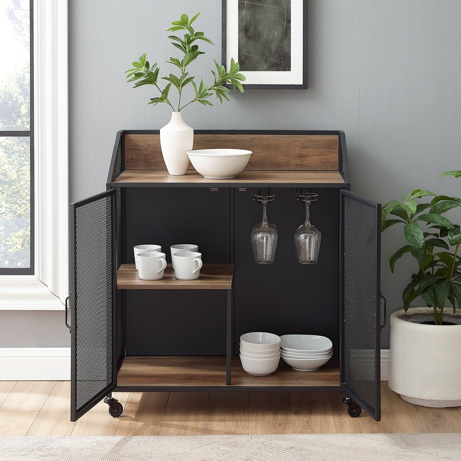 Mueble bar industrial Sona