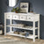 Barra tipo buffet Hank con estante para vinos
