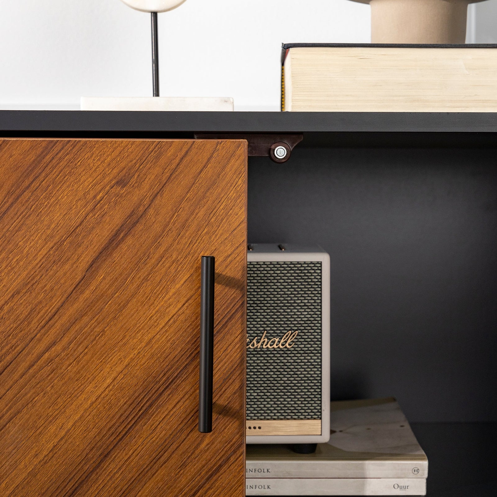 Aparador tipo buffet/mueble de TV Bookmatch Hampton