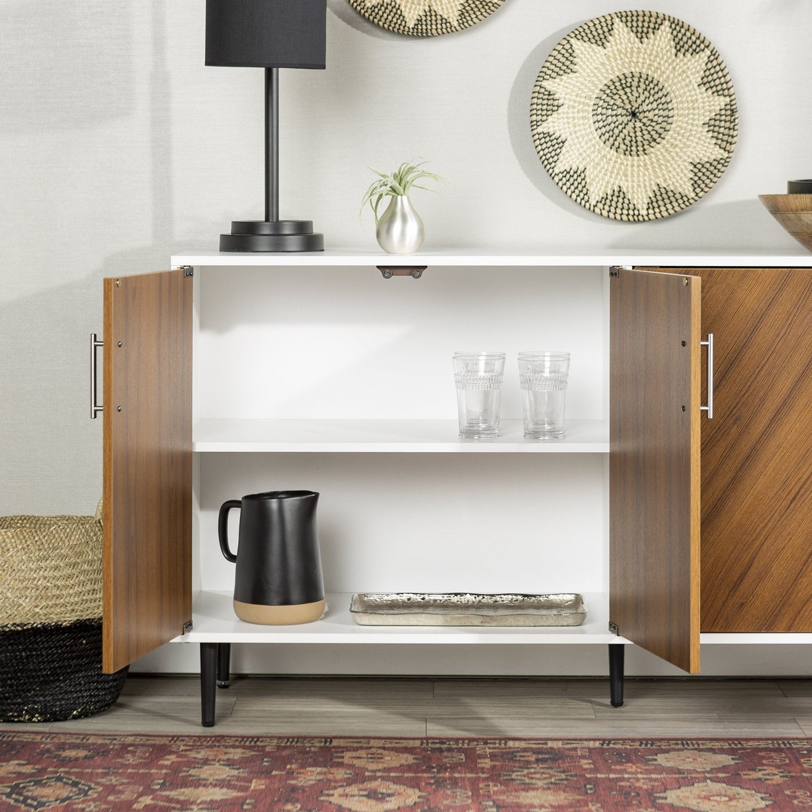 Aparador tipo buffet/mueble de TV Bookmatch Hampton