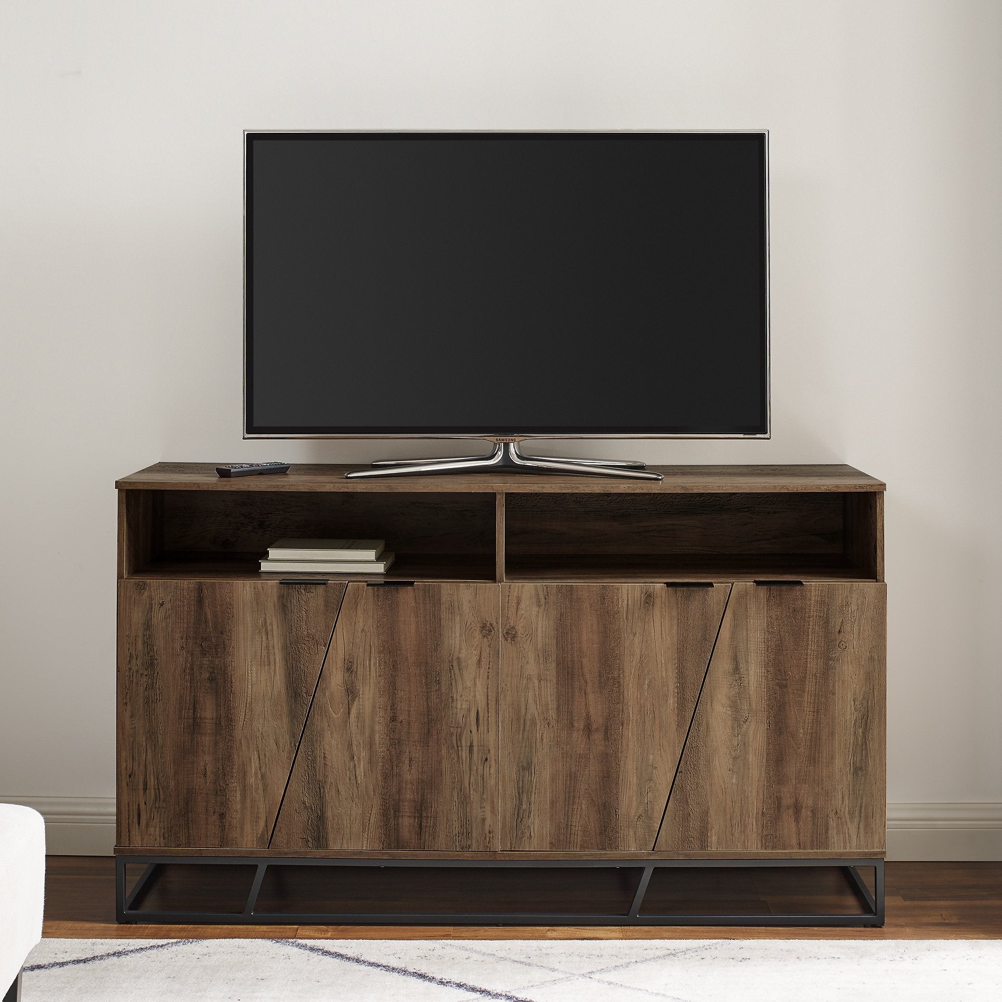 Aparador tipo buffet con puerta en ángulo / mueble de TV Ian