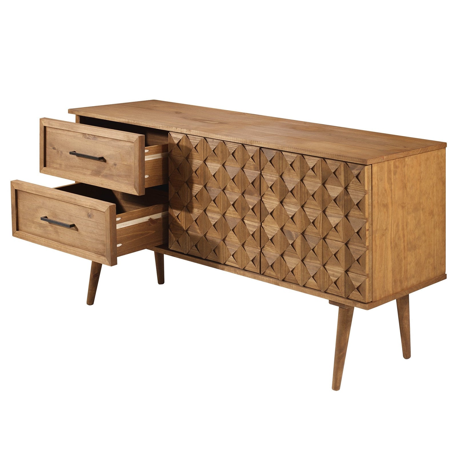 Aparador / Mueble de TV Prism de madera maciza Tessa