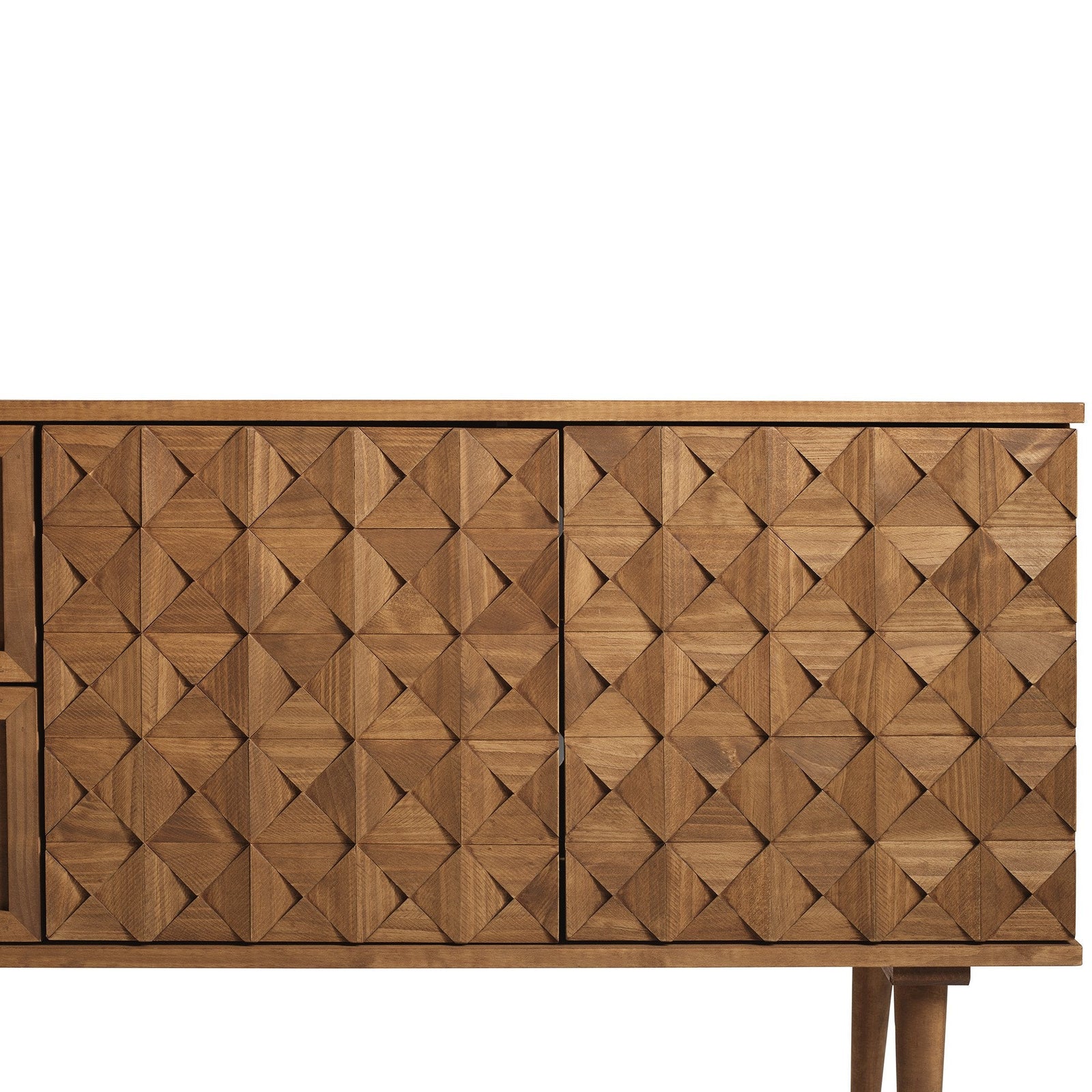 Aparador / Mueble de TV Prism de madera maciza Tessa
