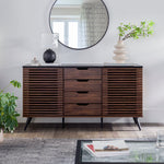 Aparador con puertas corredizas y cajones / Mueble de TV Havana