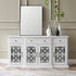 Aparador tipo buffet y mueble de TV Landon Fretwork