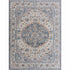 Alfombra lavable Hiti color crema azul - Liquidación