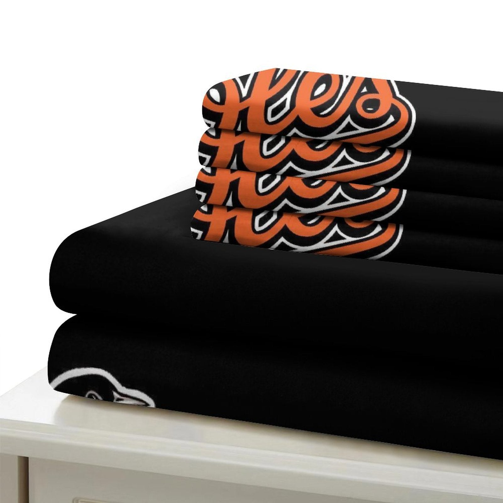 Juego de cama Baltimore Orioles con funda de edredón y relleno