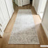 Alfombra lavable de pelo plano Barny Sage