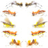 Basics Collection - Foam Hoppers Dry Fly Assortment - 10 Dry Fishing Grasshopper Flies - 5 Patterns - Hook Size 10